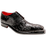 Fennix Kingston Genuine Alligator Shoes Black