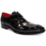 Fennix Logan Alligator Shoes Black
