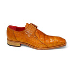 Fennix Logan Genuine Alligator Shoes Cognac