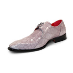 Fennix Logan Genuine Alligator Shoes Grey
