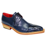 Fennix Max Alligator & Calfskin Shoes Navy
