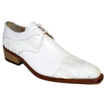 Fennix Max Hornback & Calfskin Shoes White