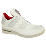 Fennix Noah Patent & Alligator Sneakers Bone