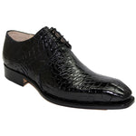 Fennix Oliver Alligator Shoes Black