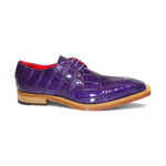 Fennix Rowan Genuine Alligator Shoes Purple