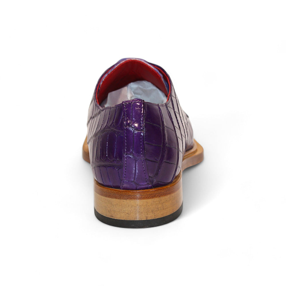 Fennix Rowan Genuine Alligator Shoes Purple