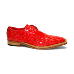 Fennix Rowan Genuine Alligator Shoes Red