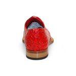 Fennix Rowan Genuine Alligator Shoes Red