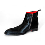 Fennix Trent Pony/Alligator Shoes Black