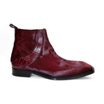 Fennix Trent Pony/Alligator Shoes Burgundy