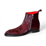Fennix Trent Pony/Alligator Shoes Burgundy