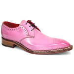 Fennix Tyler Calfskin & Alligator Medallion Toe Pink
