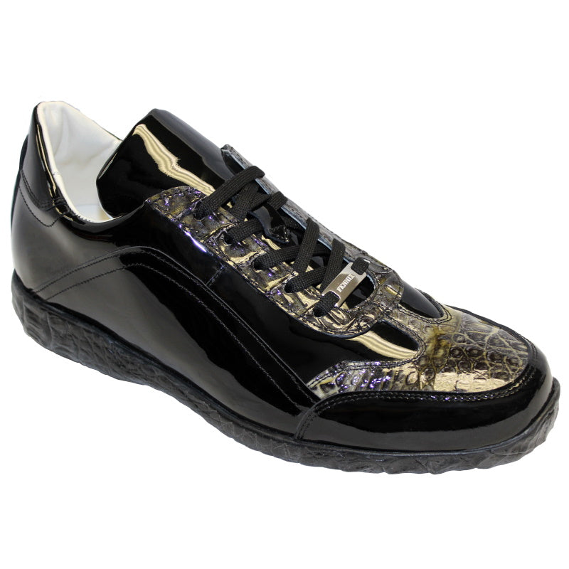 Fennix Zach Hornback & Patent Sneakers Black