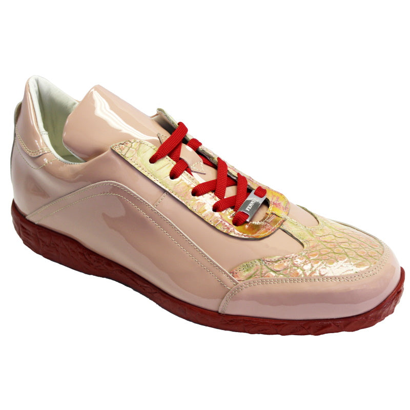 Fennix Zach Hornback & Patent Sneakers Pink