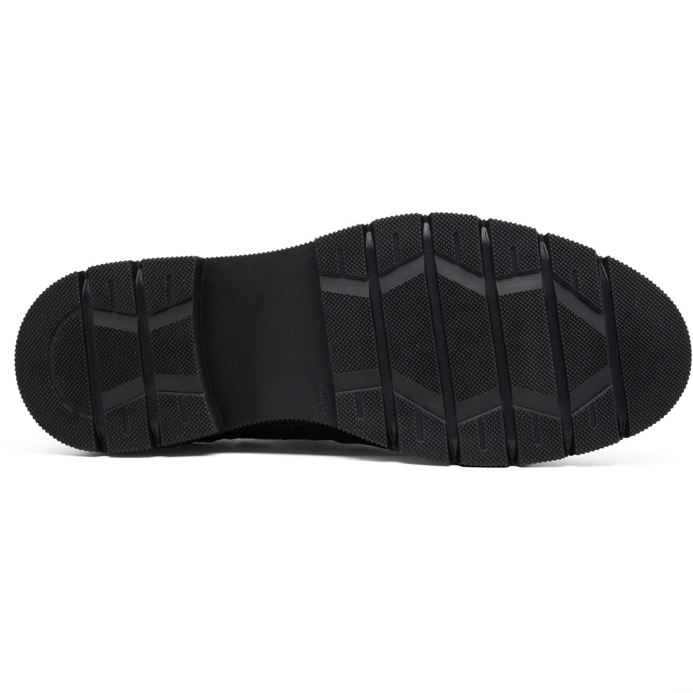 Marco Di Milano Ferrara Caiman Crocodile Derby Dark Green