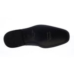 Ferrini 203 Alligator/ Ostrich Cap Toe Shoes Black