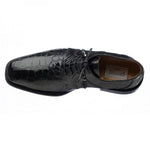 Ferrini 205 / 528 Alligator Derby Shoes Black