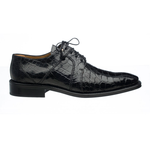 Ferrini 205 / 528 Alligator Derby Shoes Black