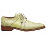 Ferrini 205 Belly Alligator Plain Toe Shoes Peridot