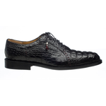 Ferrini 227 Hornback Alligator Oxfords Black Cherry