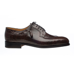 Ferrini 3520 Alligator Split Toe Shoes Chocolate