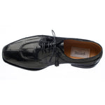 Ferrini 3520 Belly Alligator Split Toe Shoes Black