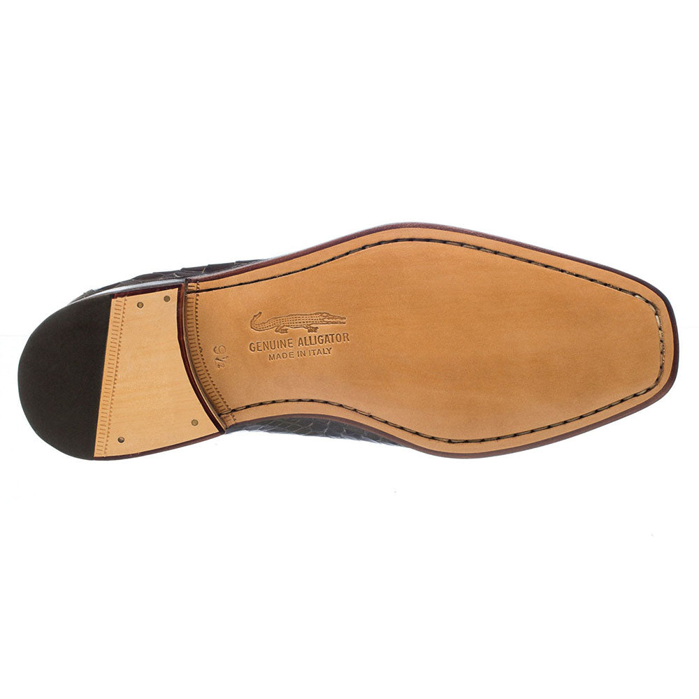 Ferrini 3520 Belly Alligator Split Toe Shoes Olive