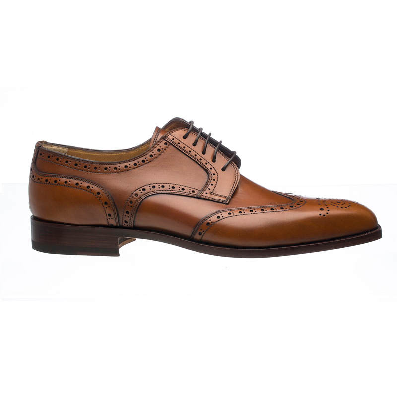 Ferrini 3704 / 160 French Calfskin Wingtip Brogues Caramel