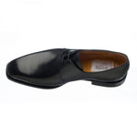Ferrini 3786 / 160 French Calfskin Plain Toe Derby Shoes Black