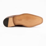 Ferrini 3877 Alligator Slip-on Loafers Cognac