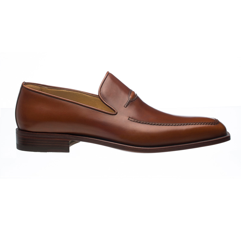 Ferrini 3877 French Calfskin Apron Toe Loafers Jamaica