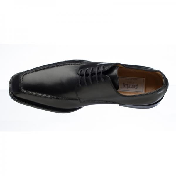Ferrini 3898 French Calfskin Derby Shoes Black