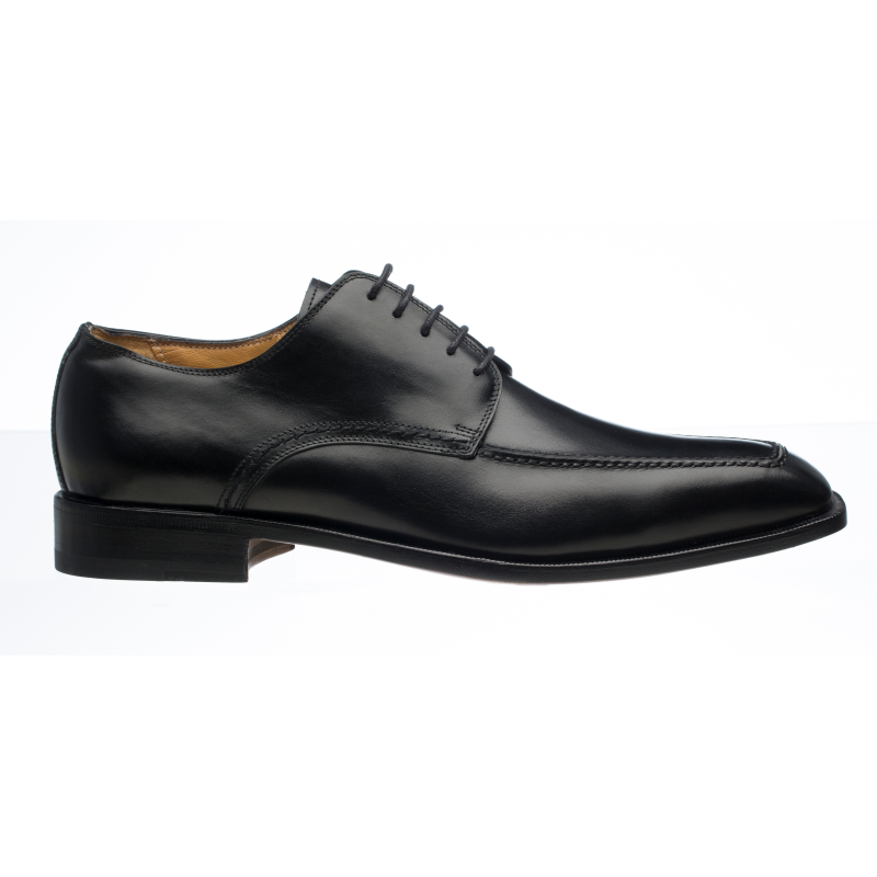 Ferrini 3898 French Calfskin Derby Shoes Black