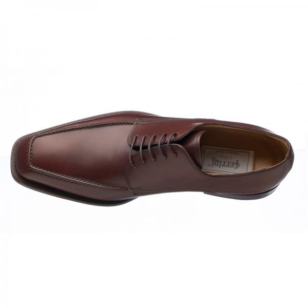 Ferrini 3898 French Calfskin Derby Shoes Brown