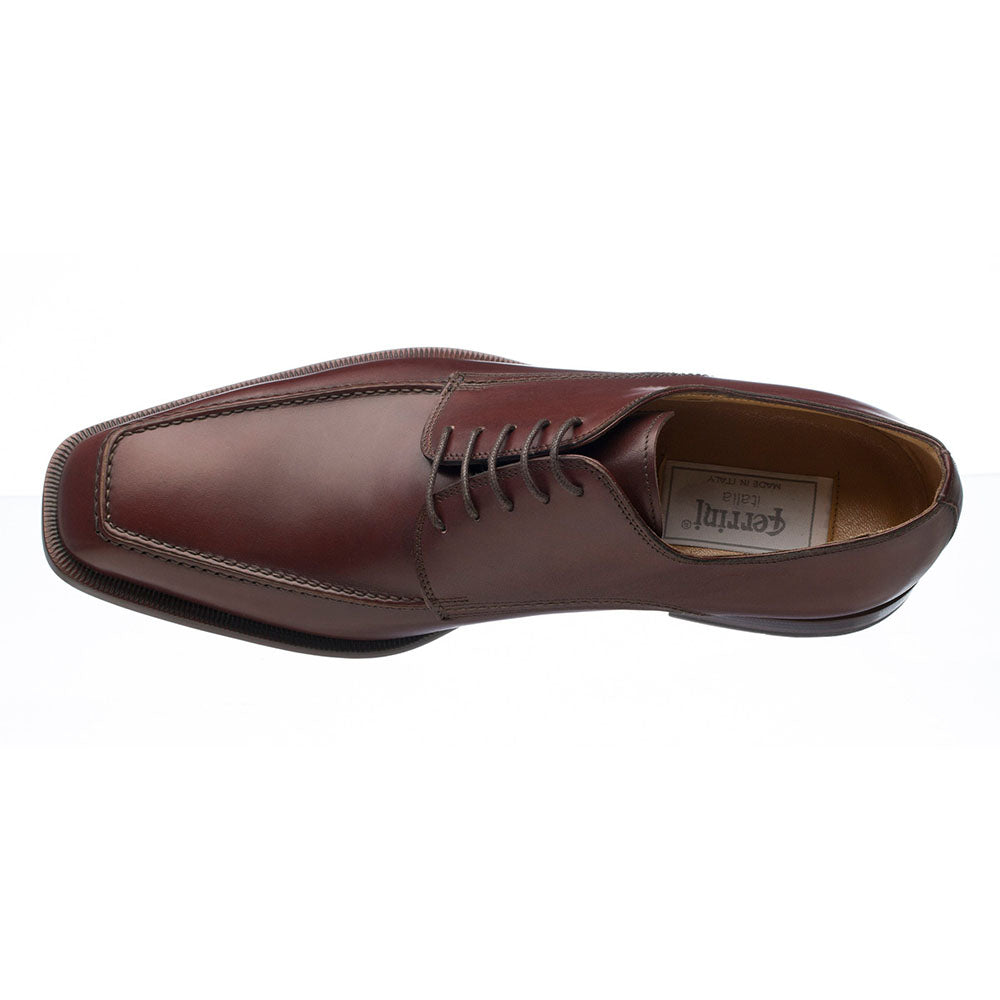 Ferrini 3898 French Calfskin Square Toe Shoes Brown