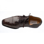 Ferrini 3922 Alligator Cap Toe Oxfords Chocolate