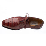 Ferrini 3922 Alligator Cap Toe Oxfords Sport Rust