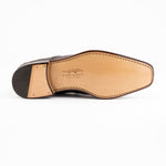 Ferrini 3922 Belly Alligator Cap Toe Shoes Chocolate
