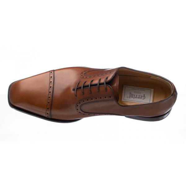 Ferrini 3922 French Calfskin Cap Toe Oxfords Jamaica