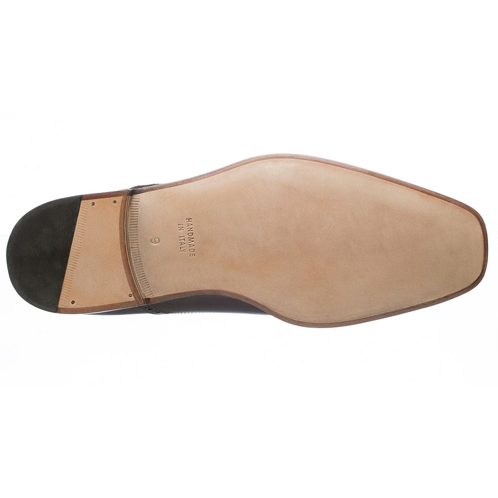 Ferrini 3922 French Calfskin Cap Toe Shoes Brown
