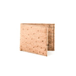 Ferrini AA8BFOX Smooth Ostrich Billfold Oryx