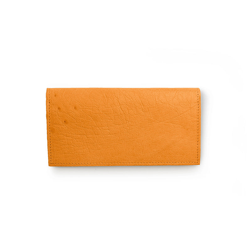 Ferrini AA8CKBP Smooth Ostrich Checkbook Buttercup
