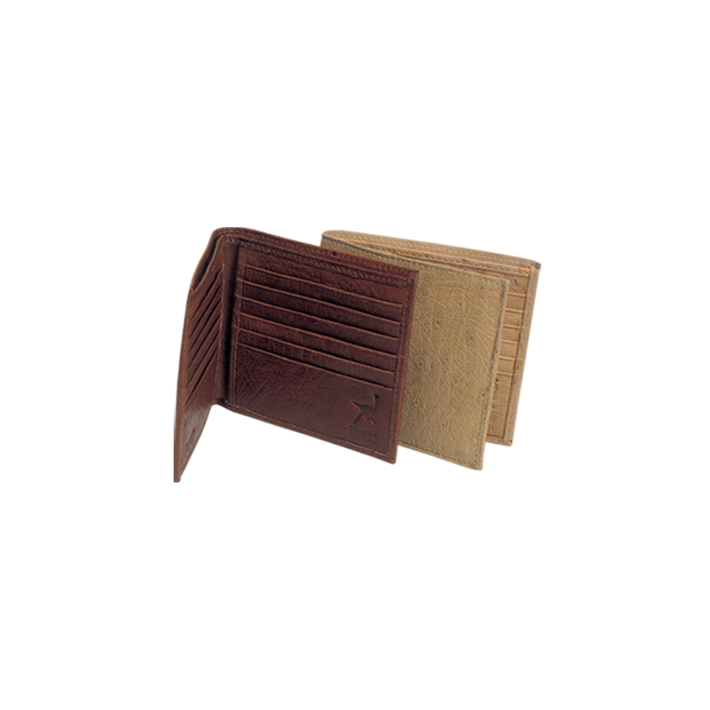 Ferrini AA8HP Smooth Ostrich Hipster Wallet