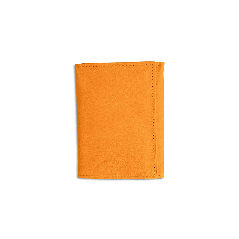 Ferrini AA8TFBP Smooth Ostrich Trifold Buttercup