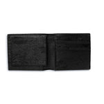 Ferrini AABFBL Full Quill Ostrich Billfold Black