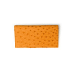 Ferrini AACKBP Full Quill Ostrich Checkbook Buttercup