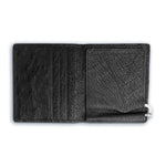 Ferrini AAMCBL Full Quill Ostrich Money Clip Black