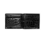 Ferrini ABBBFBL Full Alligator Billfold Black