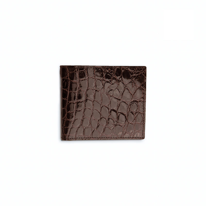 Ferrini ABBBFTM Full Alligator Billfold Chocolate