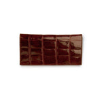 Ferrini ABBCKCG Full Alligator Checkbook Cognac